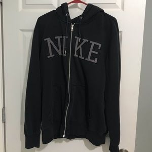 Black Nike Zip Up